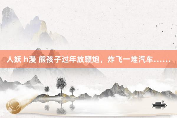 人妖 h漫 熊孩子过年放鞭炮，炸飞一堆汽车……